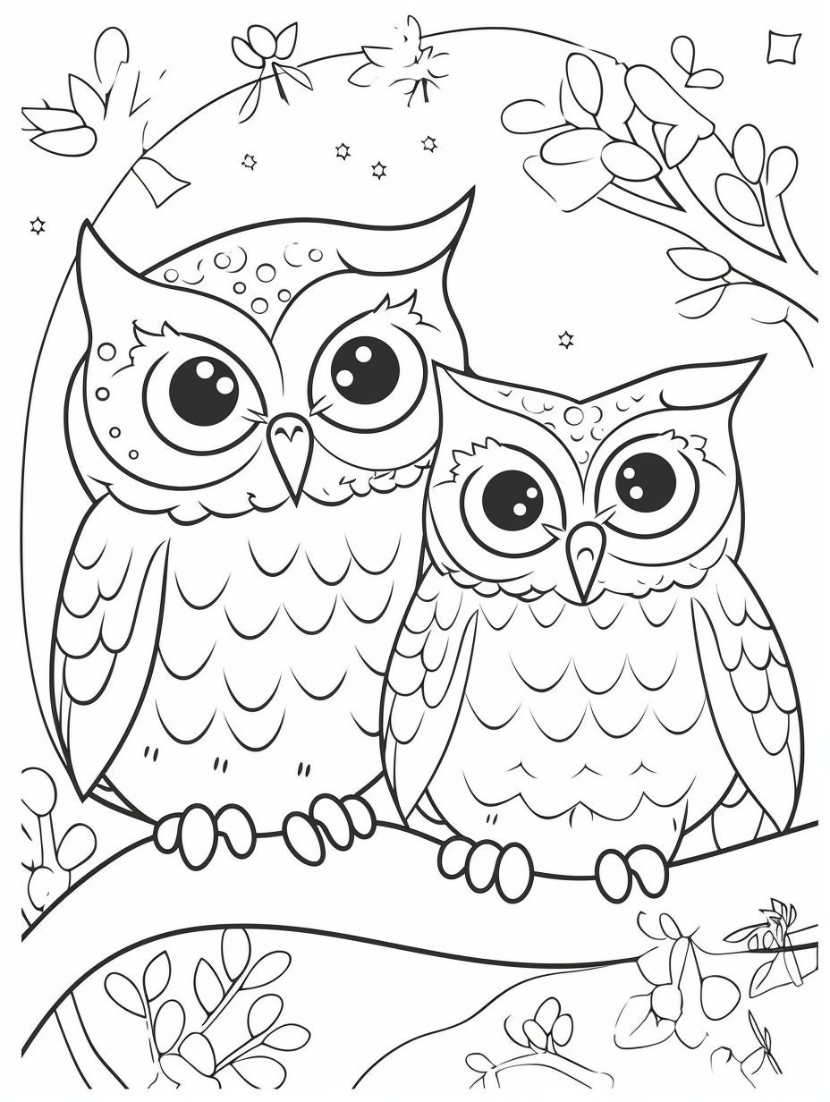 Owls Coloring Books for Kids: Coloring Books for Boys, Coloring Books for  Girls 2-4, 4-8, 9-12, Teens & Adults (Paperback)