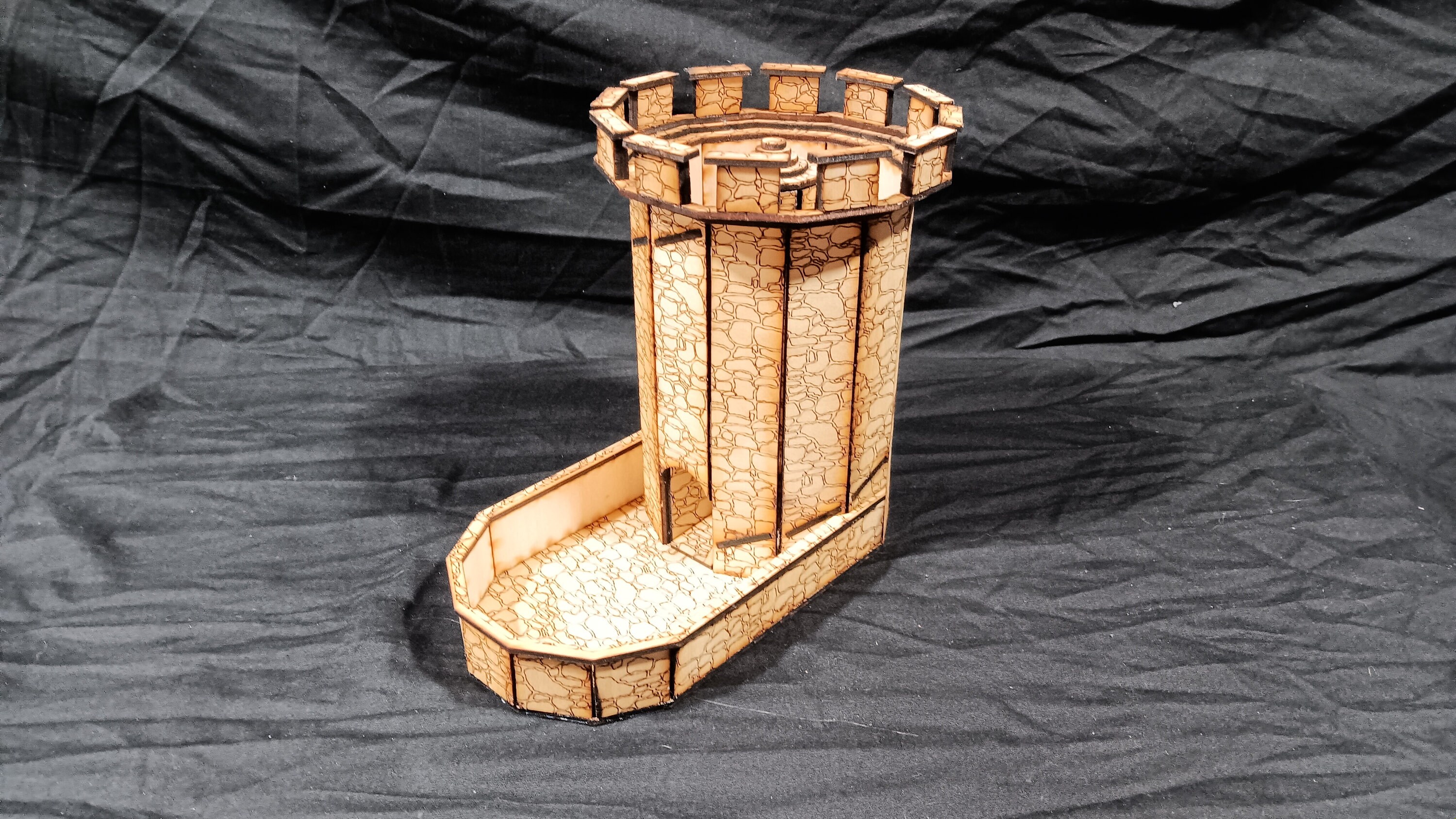 Medieval Dice Rolling Tower SVG Digital Download Spiral Staircase ...