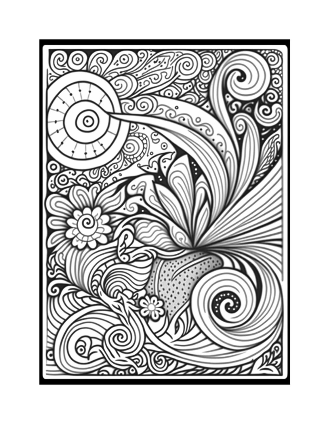 Mindful Meditations Adult Coloring Book: 200 Patterns, Mandalas, and ...