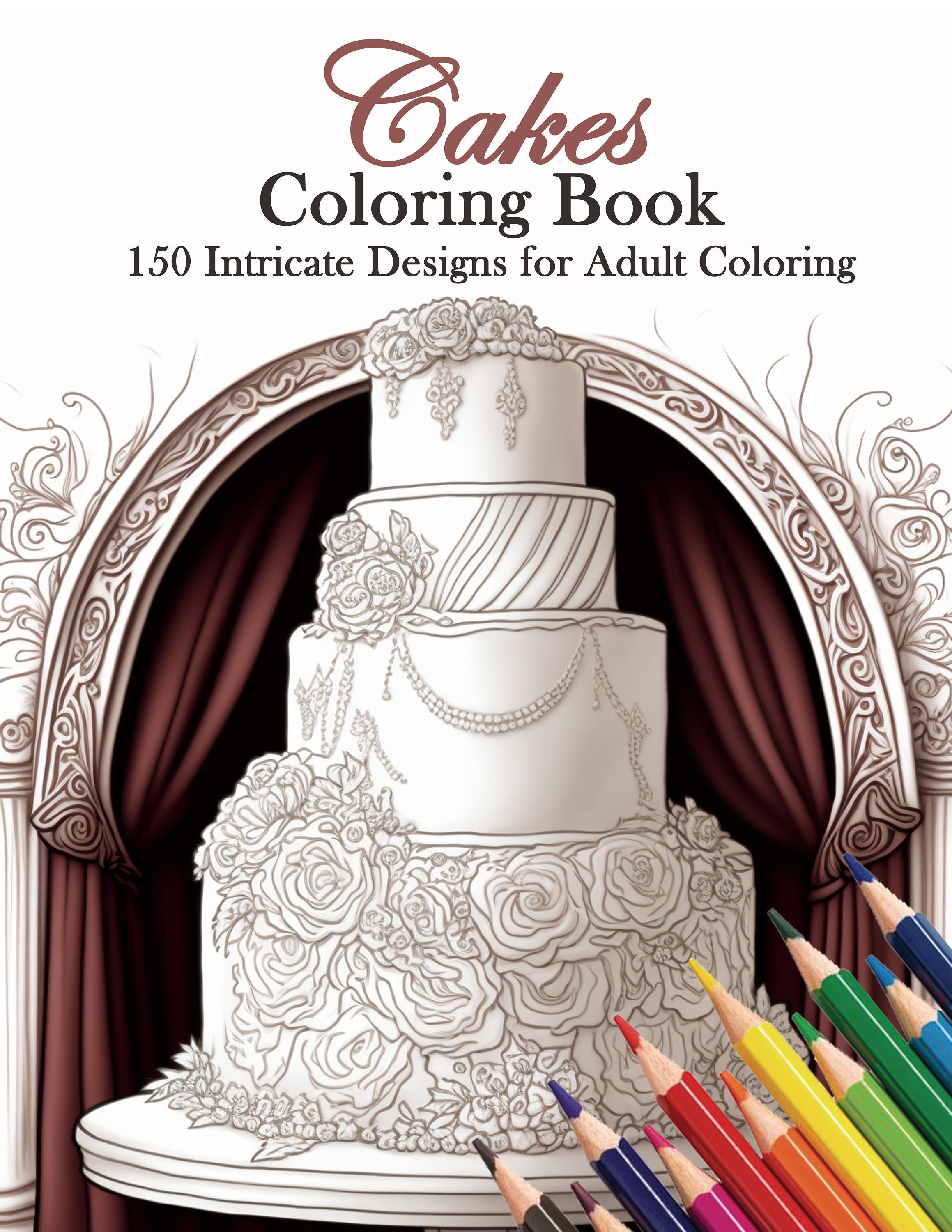 CAKE - Mini Coloring Book – Grifik