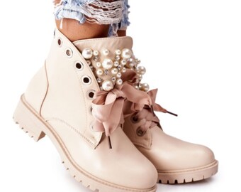 pearly boots