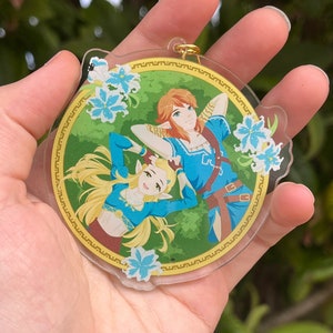 Zelda Hyrule Sweethearts BOTW Acrylic Keychain
