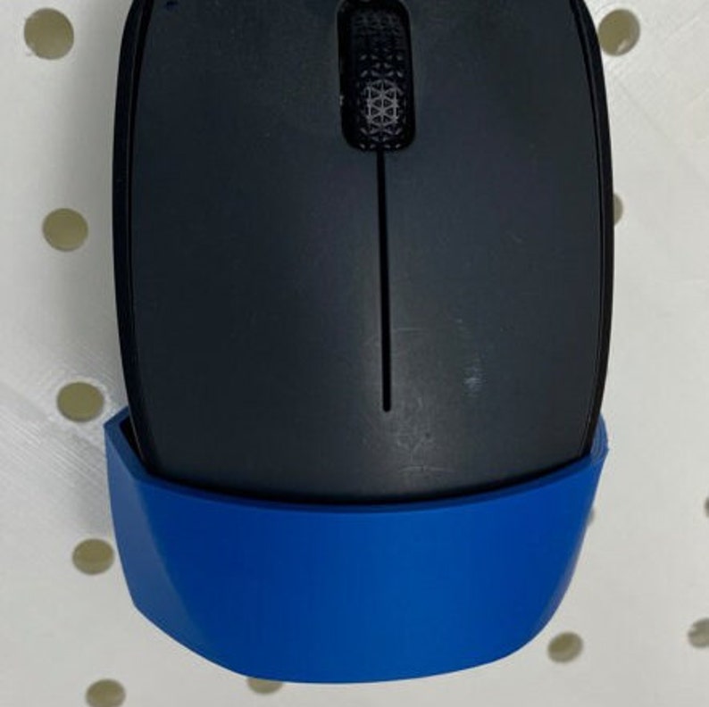 Pegboard Computer Mouse Holderhangboard Mouse Holder Etsy