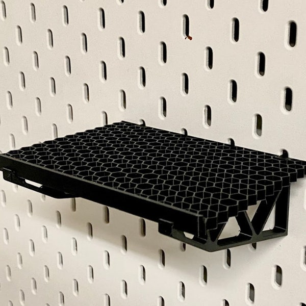 Ikea Skadis shelf | ikea pegboard tray | hangboard