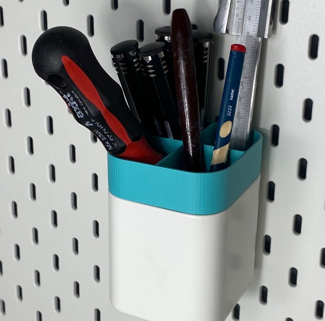 Ikea Skadis Holder Extender With Compartmentsikea Pegboardikea