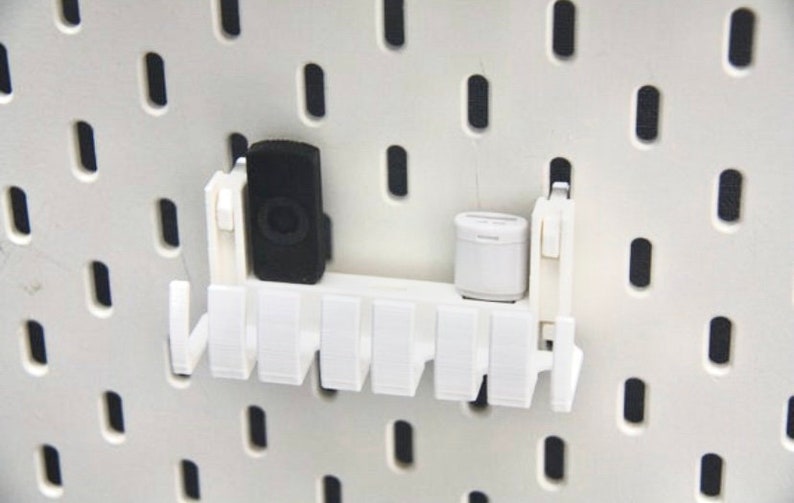 Ikea Skadis Cable Holder With Usb Drive Slots/ikea Etsy UK