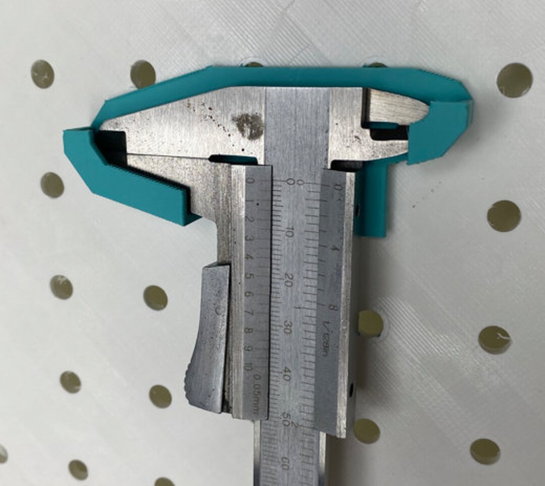 Caliper Holder for Pegboard Tool Holder Hangboardcaliper Etsy