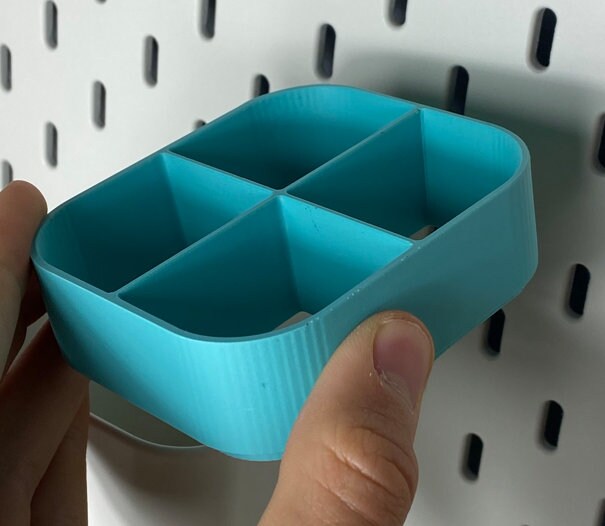 Ikea Skadis Holder Extender With Compartmentsikea Pegboardikea