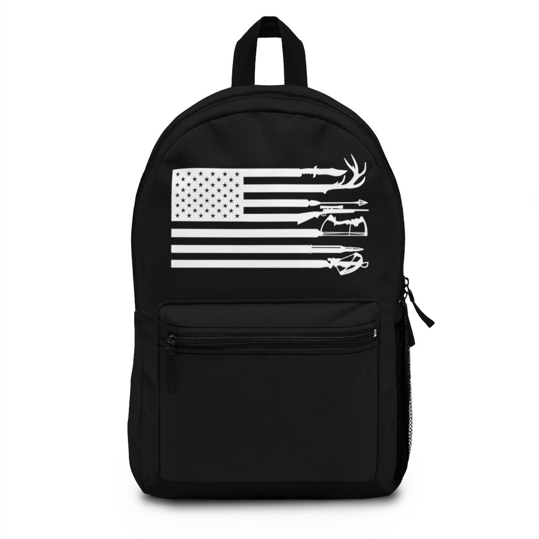 Hunting Theme Backpack American Flag Backpack Gift for Etsy