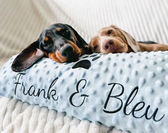 Personalised Embroidered Luxury Pet Dog Cat Blanket, Bubble Blanket, 4 Colours Available, Present for Pet, Dog, Cat, New Pet Gift