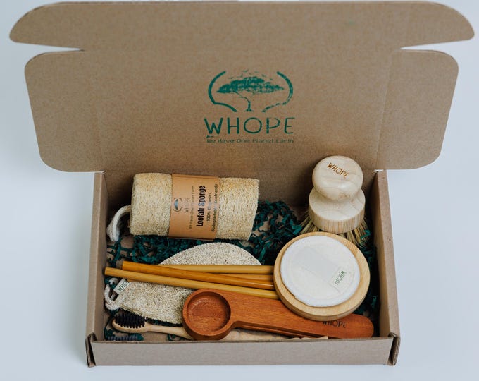 Zero Waste Starter Kit  Eco-Friendly Home  Self-Care Box