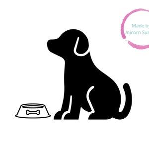 Gimmie food! PNG | Doggy is Hungry Clipart | Canine Svg Jpg Png Instant Download