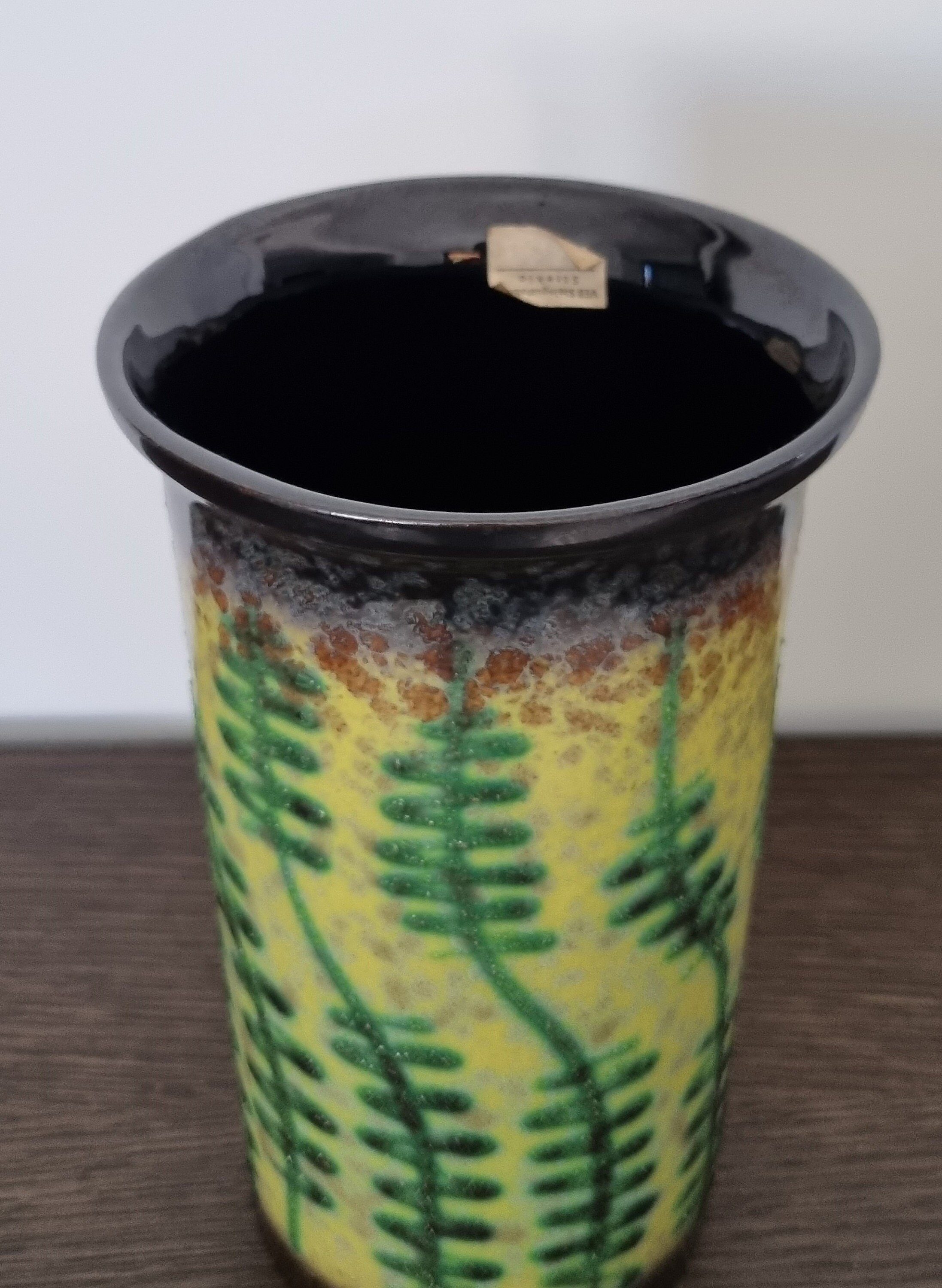 Fat Lava Strehla Keramik ドイツ ビンテージ 花瓶 筒c | www