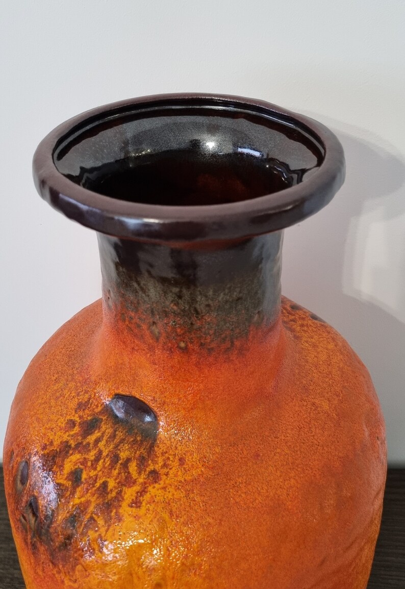 Carstens Vintage Ceramic Floor Vase '60s/decorative Etsy UK