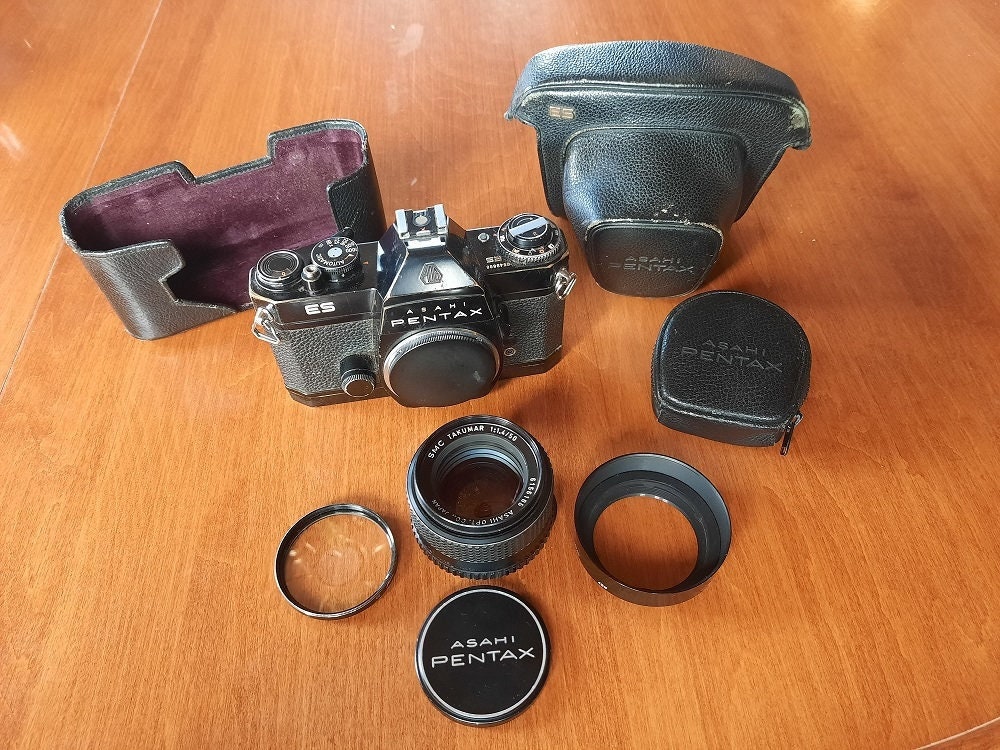Asahi Pentax ES 35mm Film Camera System F1.4 50mm Lens - Etsy