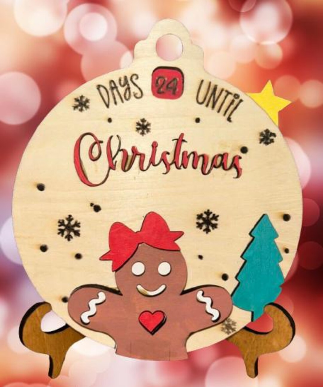 Christmas Countdown Ornaments - Etsy