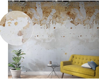 NEWROOM non-woven wallpaper [2.70 x 1.59 m] seamlessly large areas possible - photo wallpaper concrete rust cement Made in Germany