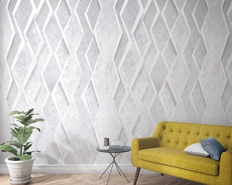 NEWROOM non-woven wallpaper [2.70 x 1.59 m] seamlessly large areas possible - photo wallpaper graphic lines zigzag Made in Germany
