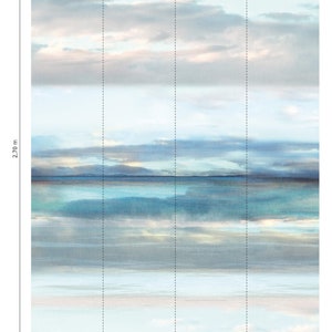 NEWROOM non-woven wallpaper 2.70 x 2.12 m seamlessly large areas possible photo wallpaper sky sea beach Made in Germany image 3