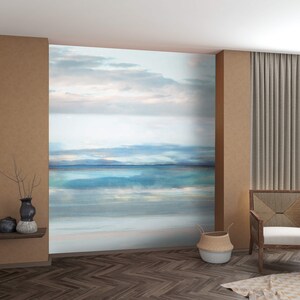 NEWROOM non-woven wallpaper 2.70 x 2.12 m seamlessly large areas possible photo wallpaper sky sea beach Made in Germany image 1