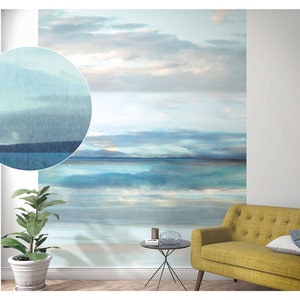 NEWROOM non-woven wallpaper 2.70 x 2.12 m seamlessly large areas possible photo wallpaper sky sea beach Made in Germany image 2