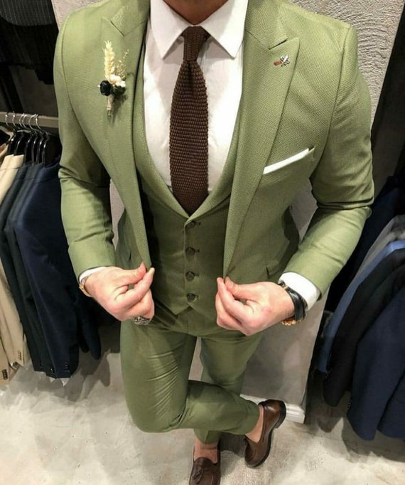 casual 3 piece suit
