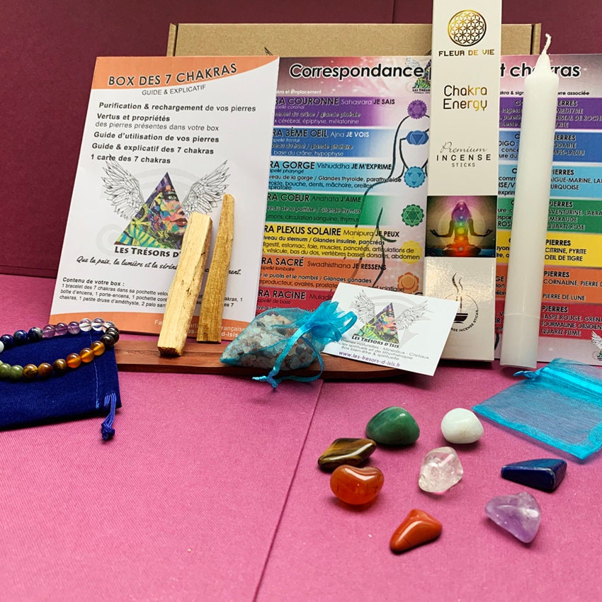 Box/Coffret Des 7 Chakras