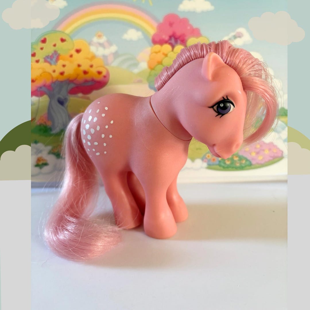 Vintage My Little Pony G1 Cotton Candy 1983/84 Toy - Etsy UK