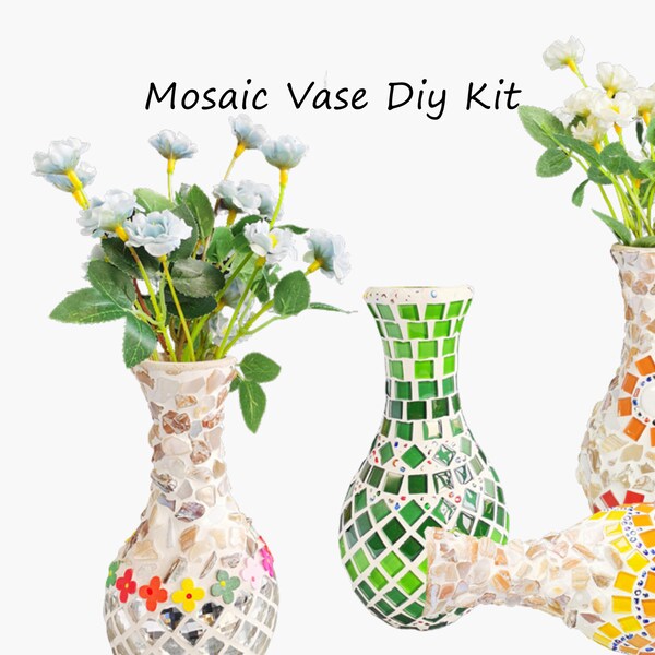 Mosaic Vase Etsy
