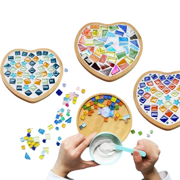 Diy Mosaic Table Kit Etsy