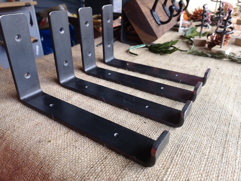 Scaffold Board Shelf Brackets pair Smooth Finish Etsy UK