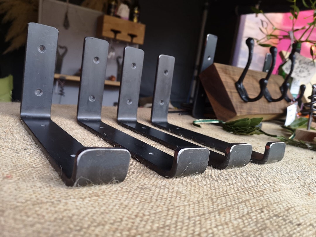 Scaffold Board Shelf Brackets pair Smooth Finish Etsy UK
