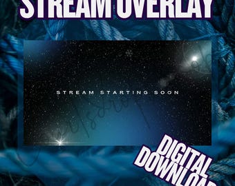 Galaxy Stream Overlay – High-Resolution PNG Download