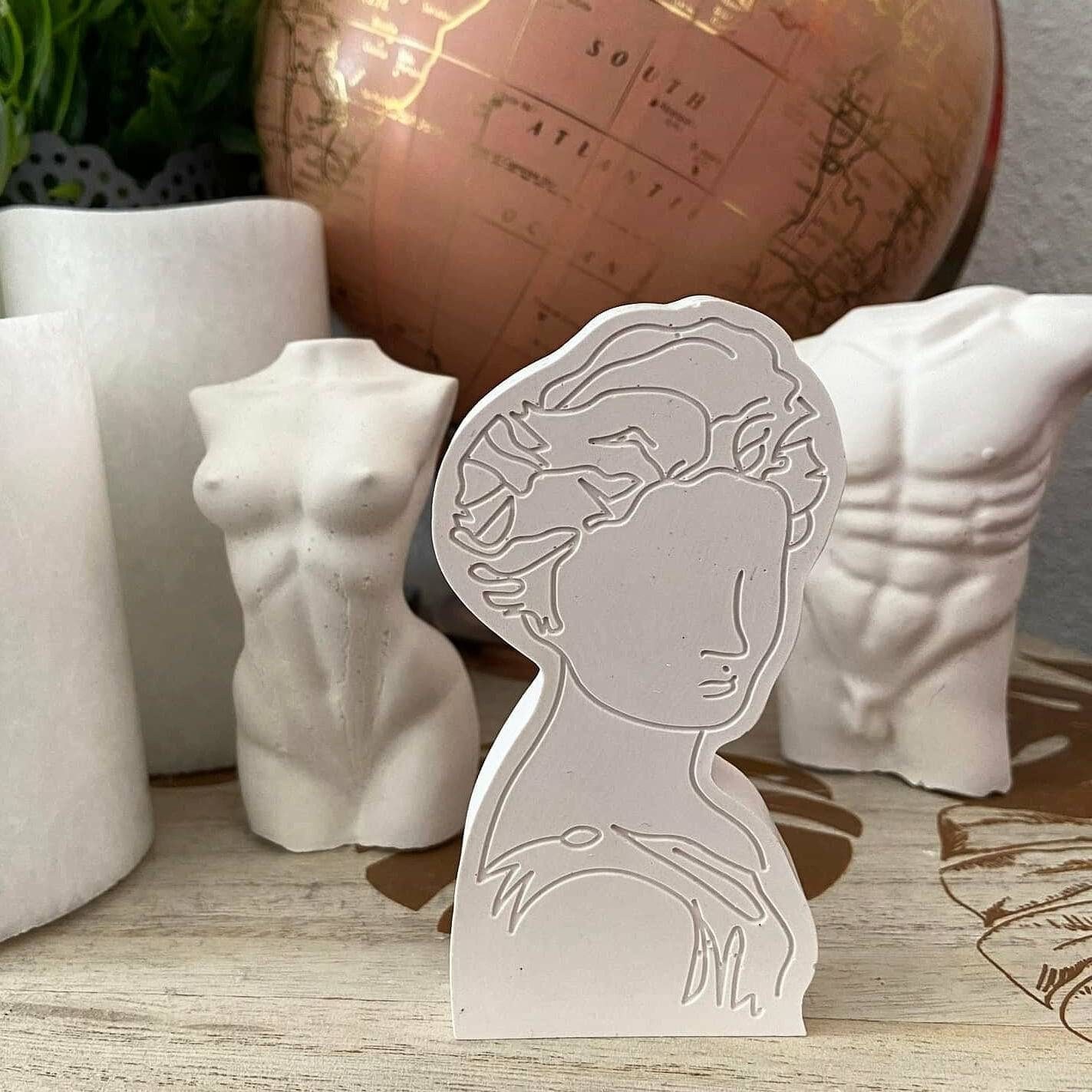 Portrait Plâtre à Parfumer