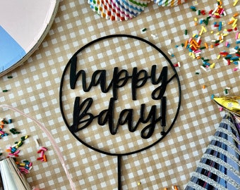 Birthday Cake Topper