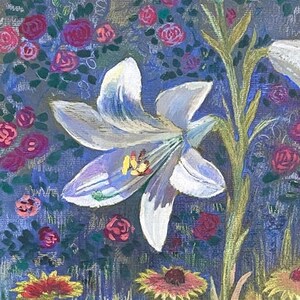 Summer Flowers 400mm x 600mm Giclée Print