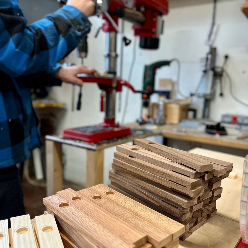 Personalizable Professional Kazoo Made of Wood Walnut Rich Warm Sound