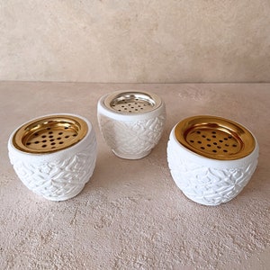 Customized Stone Incense Burner Favor for Baby Shower Wedding Engagement Party Thank You Party Reception Celebration Mabkhara Bakhoor