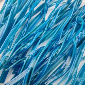COE90 Candyland PREMIUM vitrigraph ribbons for fused glass projects! Sold as a 4oz pack!!