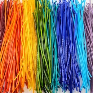COE90 Rainbow Mix Sticks Vitrigraph pack! 3 oz package!