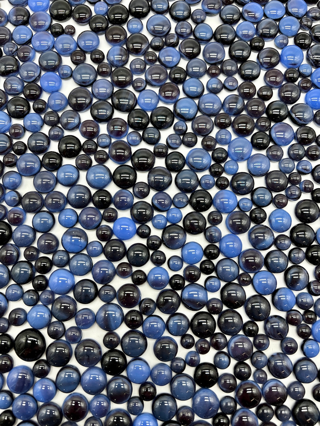 COE90 plum Pudding Dots plum/blue Streaky 1 Oz. Pack Etsy