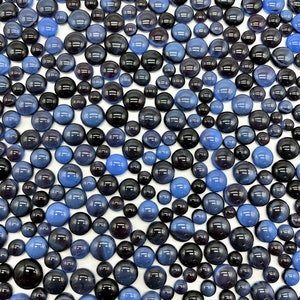 COE90 &quot;Plum Pudding&quot; Dots (Plum/Blue Streaky)!!! 1 oz. Pack