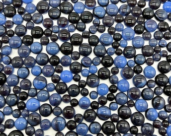 COE90 "Plum Pudding" Dots (Plum/Blue Streaky)!!! 1 oz. Pack