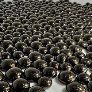 COE90 &quot;An Elegant Affair&quot; Glitter Dots for fused glass art projects NEW Bullseye Bronze Aventurine!!! 1 oz. Pack