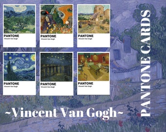 Prints Gouache Pantone Postcards 