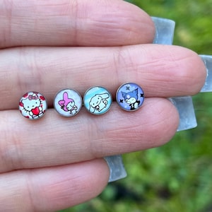 Roestvrijstalen tongpiercing: 14G (1,6 mm), 16 mm