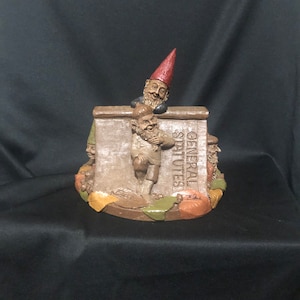 Oliver, Wendel, Holmes and Sandra - new in box, by Tom Clark Law Studies Gnome Statue