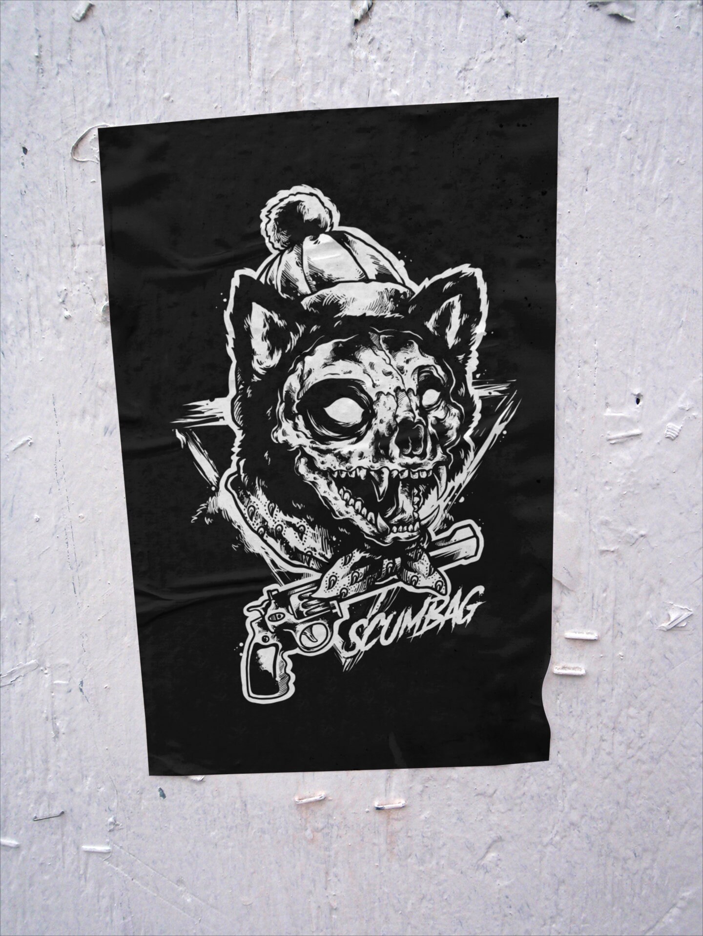 Scumbag Cat, Large Printable Art, Art Print Digital Download