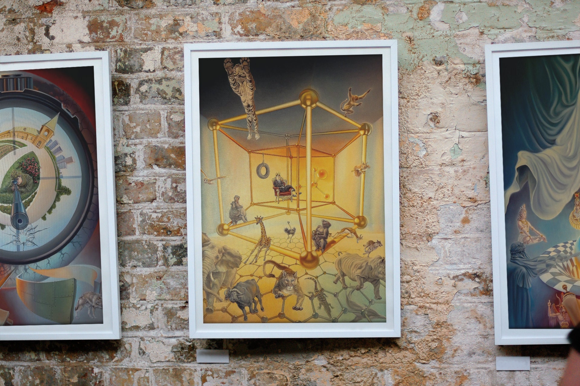 Molecule Of Arrogance, Large Printable Art, Surrealism, Surrealism Art Print Digital Download