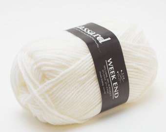 wool Week end of the brand PLASSARD color white